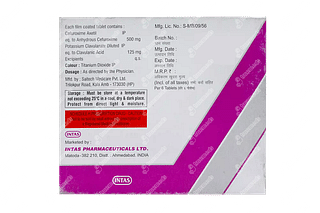 Ceroxitum Cv 500/125 MG Tablet 6