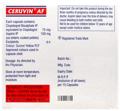 Ceruvin Af Capsule 15