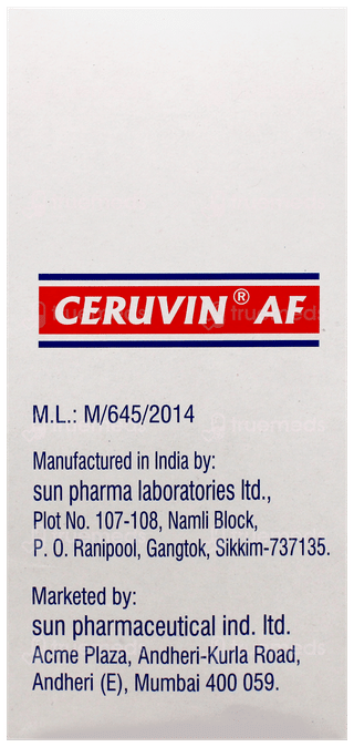Ceruvin Af Capsule 15