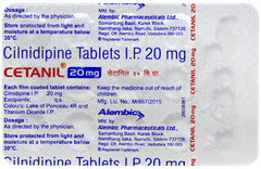 Cetanil 20mg Tablet 15 Cetanil 20mg Tablet 15