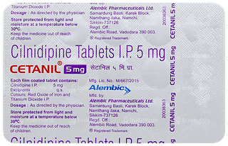 Cetanil 5mg Tablet 15