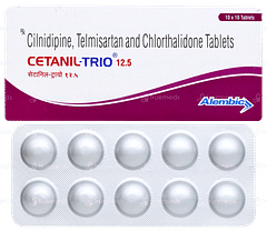 Cetanil Trio 12.5 Tablet 10