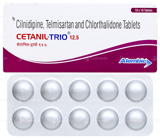 Cetanil Trio 12.5 Tablet 10