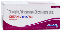 Cetanil Trio 12.5 Tablet 10