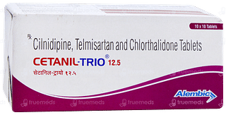 Cetanil Trio 12.5 Tablet 10