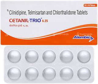 Cetanil Trio 6.25 Tablet 10