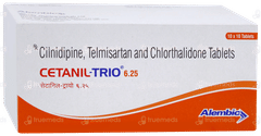 Cetanil Trio 6.25 Tablet 10