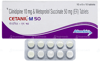 Cetanil M 50 Tablet 10