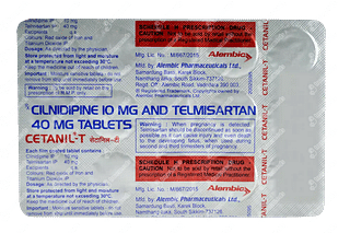 Cetanil T 10/40 MG Tablet 15