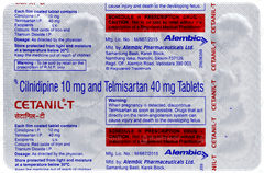 Cetanil T Tablet 15