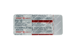 Cetanil T 20/40 MG Tablet 10