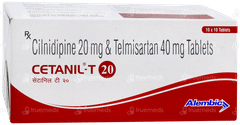 Cetanil T 20 Tablet 10