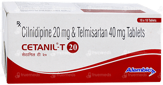 Cetanil T 20 Tablet 10