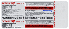 Cetanil T 20 Tablet 10