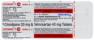 Cetanil T 20 Tablet 10