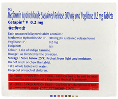 Cetapin V 0.2mg Tablet 15