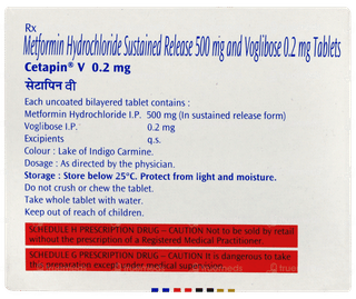 Cetapin V 0.2mg Tablet 15