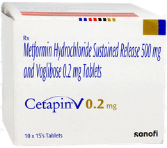 Cetapin V 0.2mg Tablet 15