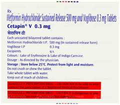 Cetapin V 0.3mg Tablet 15