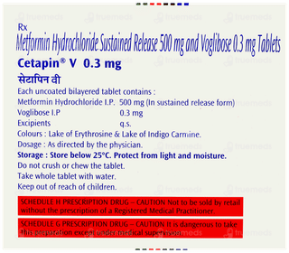 Cetapin V 0.3mg Tablet 15