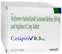 Cetapin V 0.3mg Tablet 15