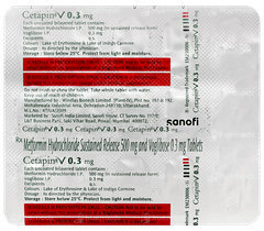 Cetapin V 0.3mg Tablet 15
