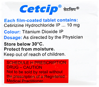 Cetcip Tablet 10