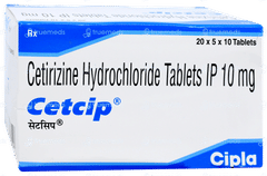 Cetcip Tablet 10