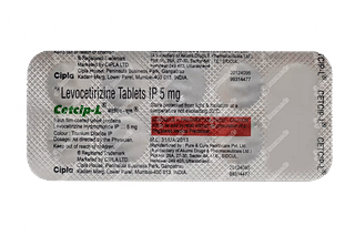 Cetcip L Tablet 10