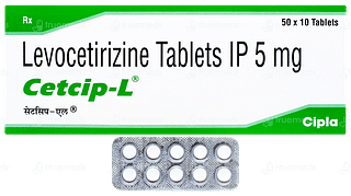 Cetcip L Tablet 10