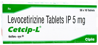 Cetcip L Tablet 10