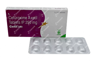 Cetil 250 MG Tablet 10