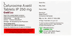 Cetil 250 Tablet 10 Cetil 250 Tablet 10