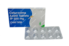 Cetil 500 Tablet 10