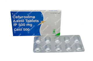 Cetil 500 Tablet 10