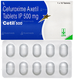 Cetil 500 Tablet 10