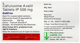 Cetil 500 Tablet 10