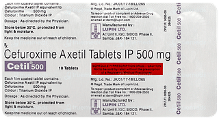 Cetil 500 Tablet 10