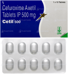 Cetil 500 Tablet 10 Cetil 500 Tablet 10