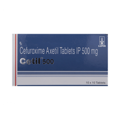 Cetil 500 Tablet 10