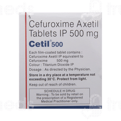 Cetil 500 Tablet 10