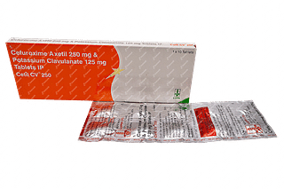 Cetil-cv 250/125 MG Tablet 10