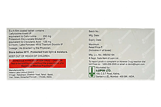 Cetil-cv 250/125 MG Tablet 10