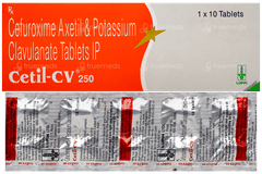 Cetil Cv 250 Tablet 10 Cetil Cv 250 Tablet 10