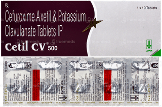 Cetil Cv 500 Tablet 10