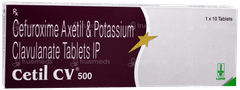 Cetil Cv 500 Tablet 10