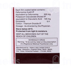 Cetil Cv 500 Tablet 10
