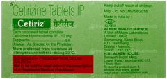 Cetiriz Tablet 10 Cetiriz Tablet 10