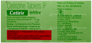 Cetiriz Tablet 10