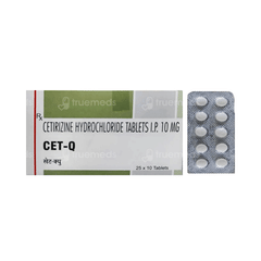 Cetq 10 MG Tablet 10